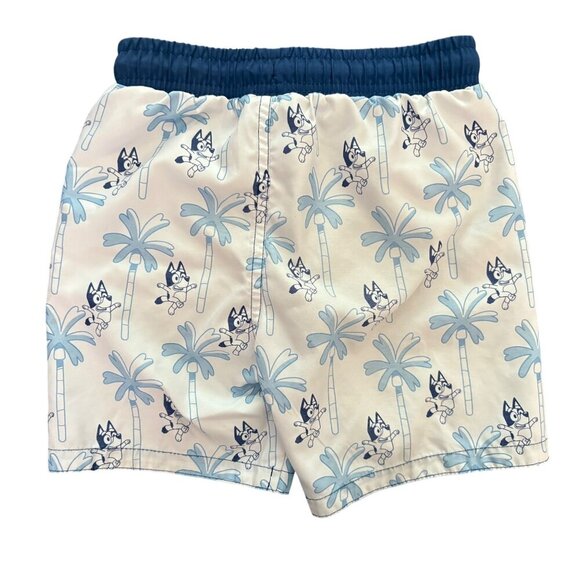 Bluey Boys Bathing Suit Swimwear 2 Piece Long Sleeve Rash Gaurd + Shorts Size 4T - Picture 8 of 10